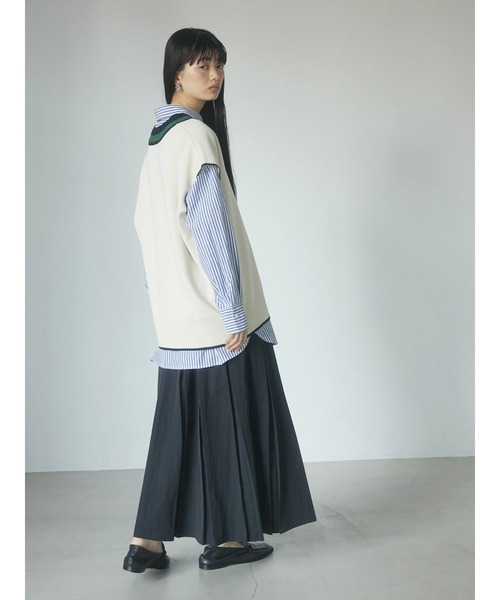 armonia(アルモニーア)の「a.ボリュームフレアスカート(スカート・レディース・ブルー/サックスブルー/ブラック/アイボリー・FREE)」の14枚目の写真