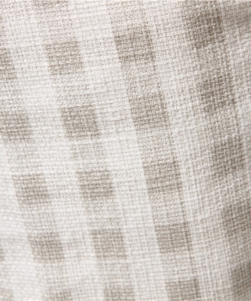 417 EDIFICE（フォーワンセブンエディフィス）の「◇C/Lプリペラギンガム イージーパンツ（その他パンツ・メンズ・ホワイト/ネイビー・SMALL/LARGE/MEDIUM）」の8枚目の写真