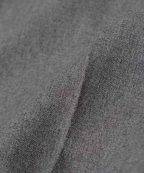 NANO universe（ナノユニバース）の「LB.03/側章メランジツイルセンタープレスパンツ（スラックス・メンズ・ブラック/チャコール・S/M/L）」の17枚目の写真