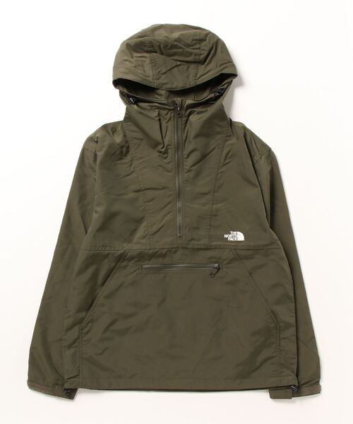 THE NORTH FACE（ザノースフェイス）の「THE NORTH FACE COMPACT ANORAK / ザ・ノース・フェイス コンパクト アノラック（ナイロンジャケット・メンズ・ブラウン/ブラック/オリーブ・M/L/XL/XXL/S）」の3枚目の写真