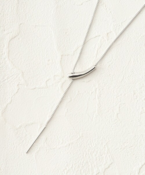 OPAQUE.CLIP(オペークドットクリップ)の「◆メタルYネックレス(ネックレス・レディース・ゴールド/シルバー・00)」の2枚目の写真
