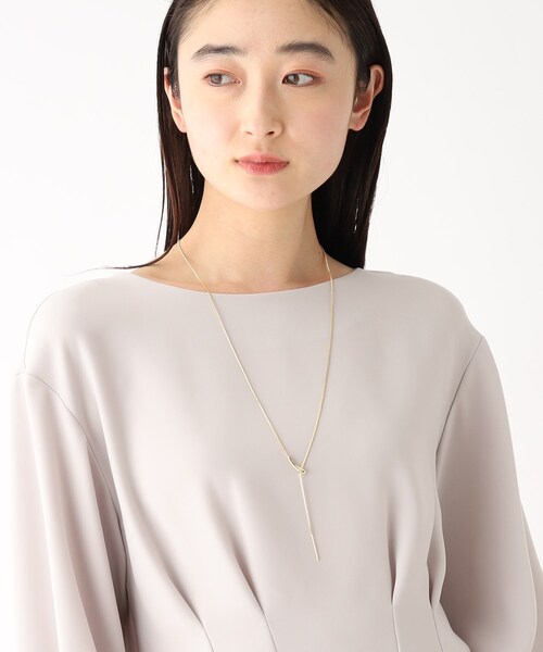 OPAQUE.CLIP(オペークドットクリップ)の「◆メタルYネックレス(ネックレス・レディース・ゴールド/シルバー・00)」の6枚目の写真