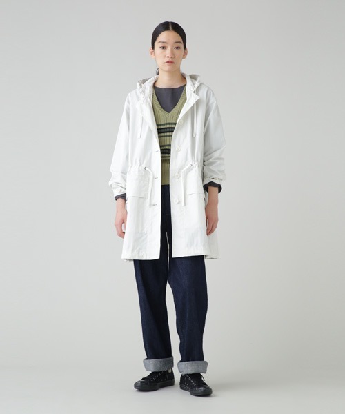 MHL. ニットベスト cotton wool random feed ボーダー MHL. ニットベスト cotton wool random feed ボーダー - メルカリ