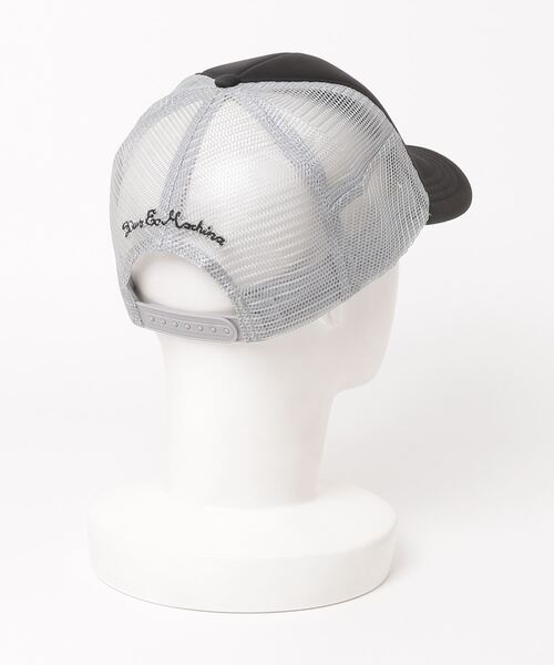 DEUS EX MACHINA（デウスエクスマキナ）の「【DEUS EX MACHINA / デウス エクス マキナ】 Baylands Trucker（キャップ・メンズ・ブラック×グレー/ブルー系その他/ブラック×ホワイト/ブルー系その他2/ブラック・FREE）」の6枚目の写真
