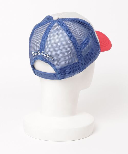 DEUS EX MACHINA（デウスエクスマキナ）の「【DEUS EX MACHINA / デウス エクス マキナ】 Baylands Trucker（キャップ・メンズ・ブラック×グレー/ブルー系その他/ブラック×ホワイト/ブルー系その他2/ブラック・FREE）」の7枚目の写真