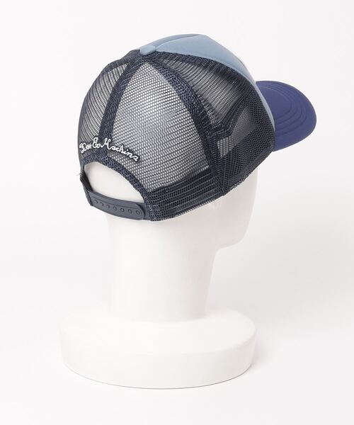 DEUS EX MACHINA（デウスエクスマキナ）の「【DEUS EX MACHINA / デウス エクス マキナ】 Baylands Trucker（キャップ・メンズ・ブラック×グレー/ブルー系その他/ブラック×ホワイト/ブルー系その他2/ブラック・FREE）」の9枚目の写真