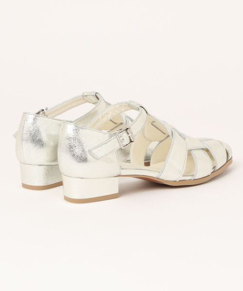 LANVIN en Bleu（ランバンオンブルー）の「グルカサンダル（パンプス・レディース・ブラック/シルバー・23.5cm/24.5cm/23.0cm/24.0cm/22.5cm）」の3枚目の写真