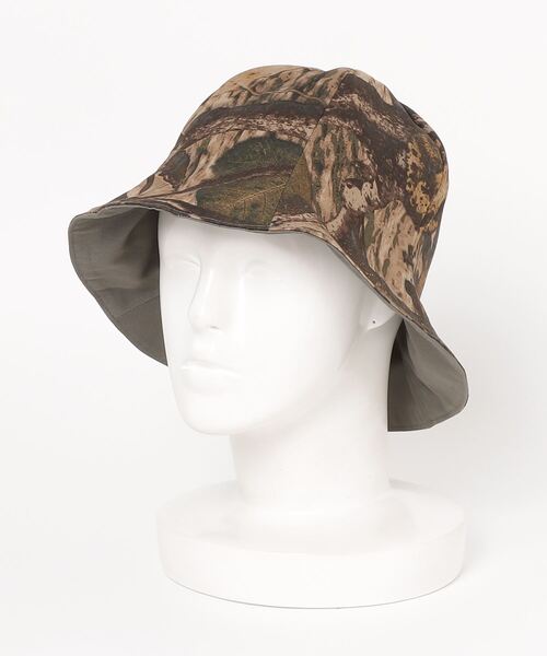 Subciety（サブサエティ）の「REVERSIBLE TULIP HAT（ハット・メンズ・カーキ/ブラック・FREE）」の11枚目の写真