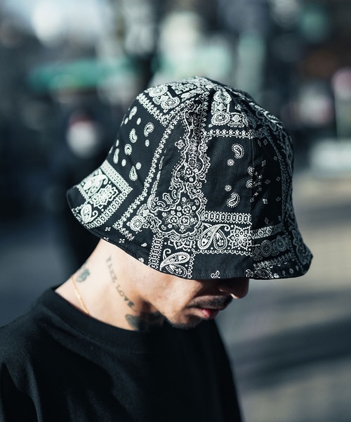 Subciety（サブサエティ）の「REVERSIBLE TULIP HAT（ハット・メンズ・カーキ/ブラック・FREE）」の2枚目の写真