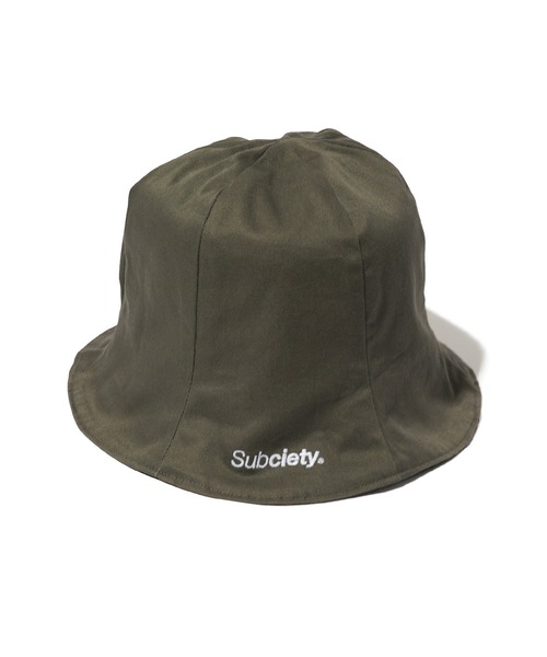 Subciety（サブサエティ）の「REVERSIBLE TULIP HAT（ハット・メンズ・カーキ/ブラック・FREE）」の6枚目の写真