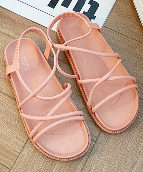 Burner（バーナー）の「【26 BURNER SELECT】チューブストラップスポーツサンダル KIK-sand-001（スニーカー・レディース・ブルー/ブラウン/ピンク/ブラック/ワイン/グリーン/ベージュ・23.5㎝/23㎝/24㎝/25㎝/24.5㎝）」の13枚目の写真