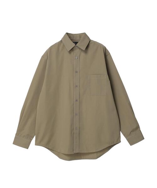 CRAFT STANDARD BOUTIQUE(クラフトスタンダードブティック)の「T/Rレギュラーカラーシャツ(シャツ/ブラウス・メンズ・ブラック/ダークブルー/アイボリー/グレイッシュベージュ/チャコールグレー/モカ・M/XL/L)」の14枚目の写真