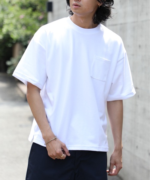 セール】【DISCUS】テックCOOLMAXポケット付きTシャツ 3273-6103