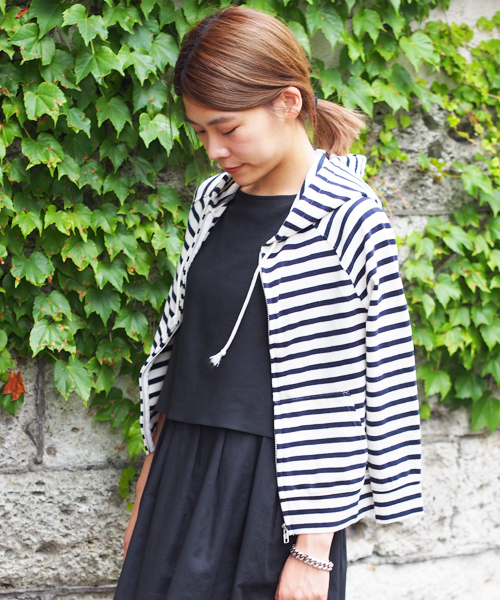 Jewel Changes(ジュエルチェンジズ)の「JC C ラッセル ZIP フードパーカー / ジップ / パーカー(パーカー・レディース・オフホワイト/グレー/その他1・フリー)」の18枚目の写真