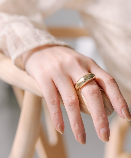mystic（ミスティック）の「[Eau] volume(ring)（リング・レディース・シルバー/ゴールド・ONE SIZE）」の3枚目の写真