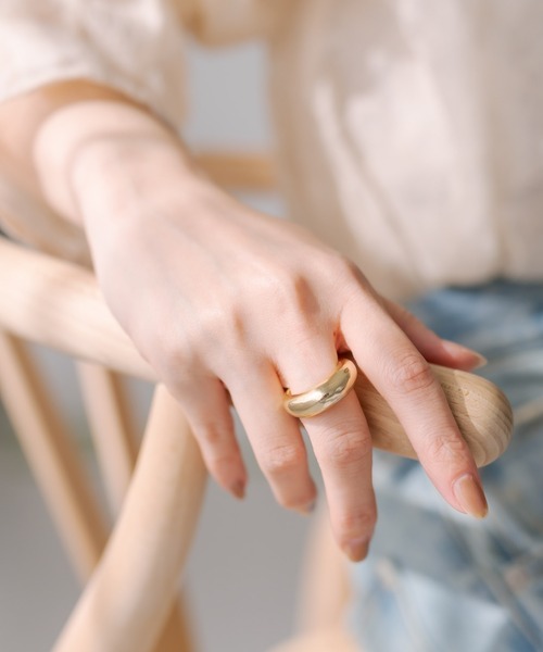 mystic（ミスティック）の「[Eau] volume(ring)（リング・レディース・シルバー/ゴールド・ONE SIZE）」の4枚目の写真