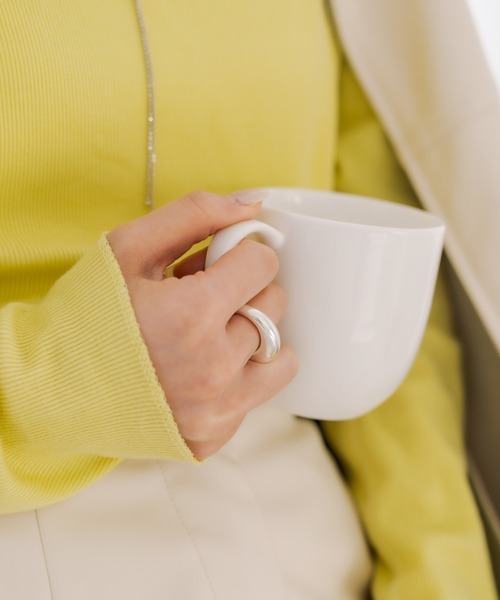 mystic（ミスティック）の「[Eau] volume(ring)（リング・レディース・シルバー/ゴールド・ONE SIZE）」の7枚目の写真