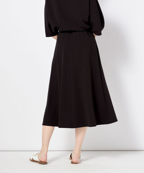 NOLLEY’S（ノーリーズ）の「◇【WEB限定カラーあり】カットジョーゼットフレアスカート（スカート・レディース・ネイビー/ホワイト/ブラック/カーキ・38/36）」の18枚目の写真