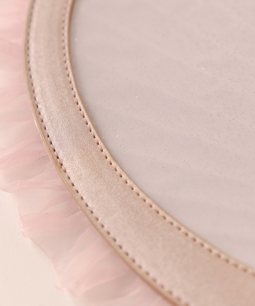 OLIVE des OLIVE（オリーブデオリーブ）の「Aierianejoieシアーフリルうちわケース（その他雑貨・レディース・ピンク/ブラック/ピンクベージュ・FREE）」の16枚目の写真