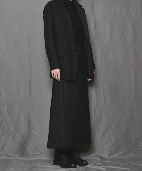 B'2nd（ビーセカンド）の「nude:masahiko maruyama( ヌードマサヒコマルヤマ) ロングスカート（スカート・レディース・ブラック・1）」の15枚目の写真