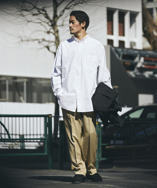 POLO RALPH LAUREN（ポロ ラルフ ローレン）の「◆【POLO RALPH LAUREN / ポロ ラルフローレン】 BIG SHIRT（シャツ/ブラウス・メンズ・ホワイト/ブルー系その他/ダークブルー/コバルトブルー/ネイビー・LARGE/MEDIUM）」の6枚目の写真