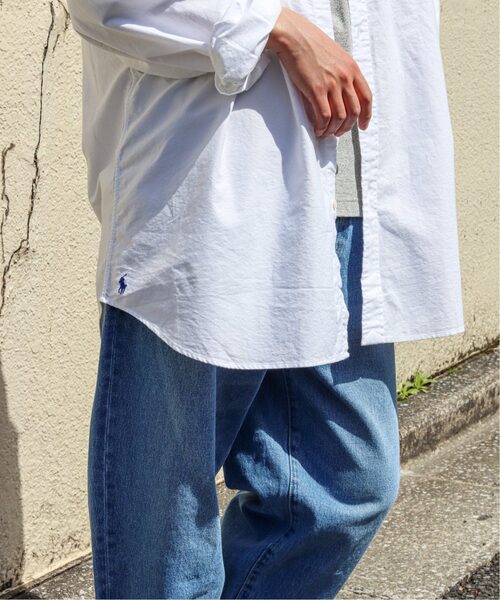 POLO RALPH LAUREN（ポロ ラルフ ローレン）の「◆【POLO RALPH LAUREN / ポロ ラルフローレン】 BIG SHIRT（シャツ/ブラウス・メンズ・ホワイト/ブルー系その他/ダークブルー/コバルトブルー/ネイビー・LARGE/MEDIUM）」の13枚目の写真