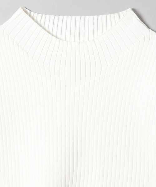 JEANASIS（ジーナシス）の「ボトルネッククロップドニットタンク/198082（タンクトップ・レディース・ホワイト/ブラック/イエロー・FREE）」の10枚目の写真