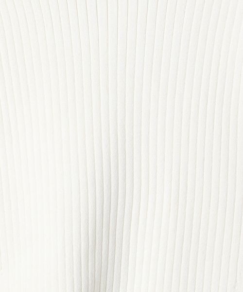 JEANASIS（ジーナシス）の「ボトルネッククロップドニットタンク/198082（タンクトップ・レディース・ホワイト/ブラック/イエロー・FREE）」の14枚目の写真