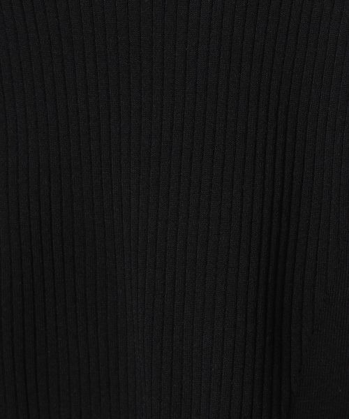 JEANASIS（ジーナシス）の「ボトルネッククロップドニットタンク/198082（タンクトップ・レディース・ホワイト/ブラック/イエロー・FREE）」の9枚目の写真