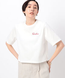NOLLEY’S Sophi | 刺繍ロゴTショート丈(Tシャツ/カットソー)