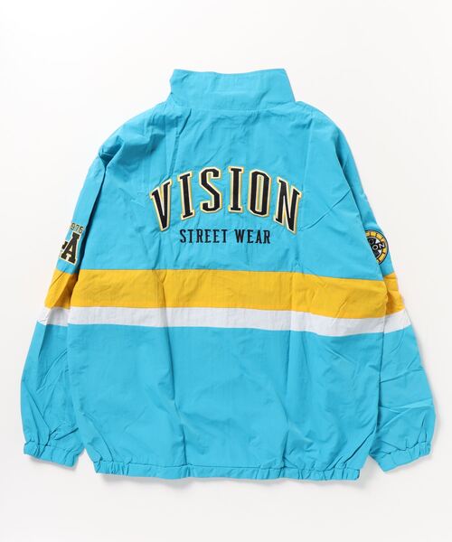 VISION STREET WEAR(ヴィジョンストリートウェア)の「VISION STREET WEAR ヴィンテージワッペンナイロンブルゾン(ブルゾン・メンズ・ブラック系その他2/ブラック系その他/ターコイズブルー/ホワイト・L/LL/M)」の8枚目の写真