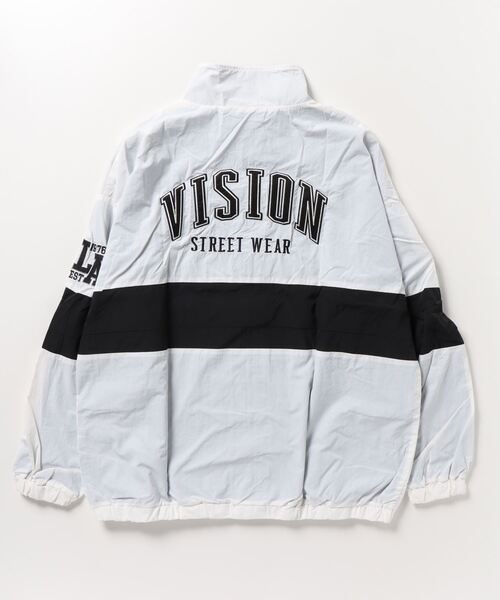 VISION STREET WEAR(ヴィジョンストリートウェア)の「VISION STREET WEAR ヴィンテージワッペンナイロンブルゾン(ブルゾン・メンズ・ブラック系その他2/ブラック系その他/ターコイズブルー/ホワイト・L/LL/M)」の9枚目の写真