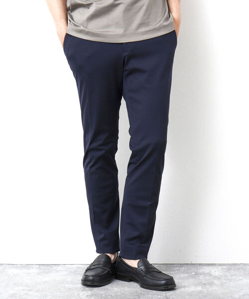 Stutostein Nolley's(シュテットシュタインノーリーズ)の「《セットアップ対応》SUMMER MODERN FIT PT スリムストレッチパンツ(その他パンツ・メンズ・ブルー系その他/ネイビー/グレー・S/M/L/XL)」の1枚目の写真