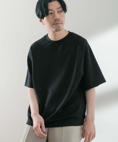 ITEMS URBANRESEARCH(アイテムズ アーバンリサーチ)の「ライトダンボール ショートスリーブプルオーバー(スウェット・メンズ・ライトグレー/ブラック/グレー・MEDIUM/LARGE)」の17枚目の写真