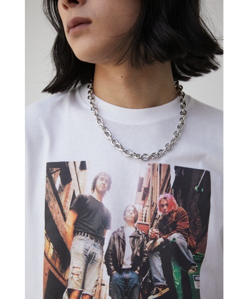 AZUL by moussy(アズールバイマウジー)の「MANTEL CHAIN NECKLACE/マントルチェーンネックレス(ネックレス・メンズ・シルバー・FREE)」の6枚目の写真