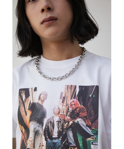 AZUL by moussy(アズールバイマウジー)の「MANTEL CHAIN NECKLACE/マントルチェーンネックレス(ネックレス・メンズ・シルバー・FREE)」の7枚目の写真