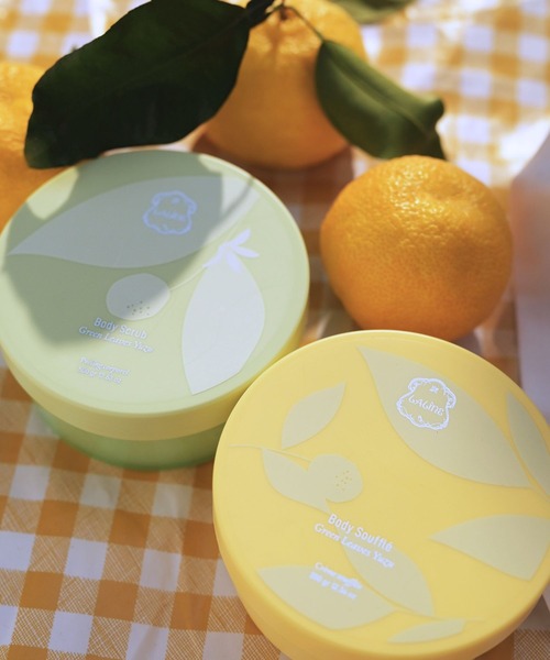 Laline（ラリン）の「ボディスクラブ グリーンリーブスユズ(限定