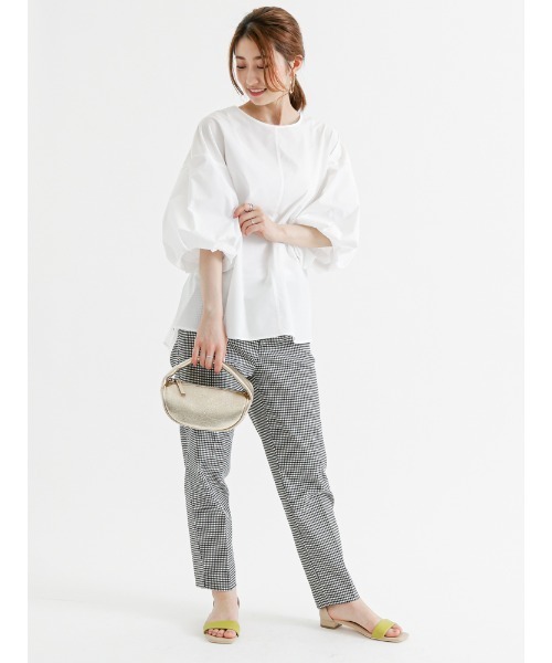 Te chichi（テチチ）の「チェックアソートペンシルパンツ（その他パンツ・レディース・ブラック/イエロー/ブルー・MEDIUM/SMALL）」の4枚目の写真