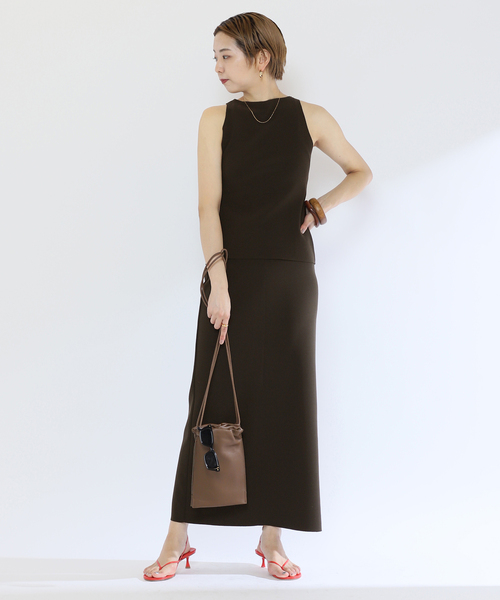 【BIRROT/ビロット】 LONG SKIRT セール】【BIRROT/ビロット】H LONG SKIRT（スカート）｜VERMEIL