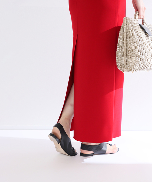 VERMEIL par iena(ヴェルメイユパーイエナ)の「【BIRROT/ビロット】H LONG SKIRT(スカート・レディース・ブラウン/レッド・X-SMALL)」の11枚目の写真