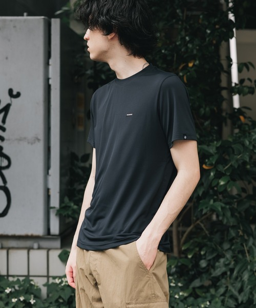 Mammut(マムート)の「MAMMUT/マムート Essential T-Shirt AF Men ワンポイントロゴ Tシャツ(Tシャツ/カットソー・メンズ・ブラック系2/ネイビー/ブラック系1/ホワイト/ネイビー系2・XL/L/M)」の3枚目の写真