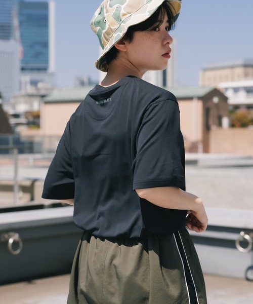 Mammut(マムート)の「MAMMUT/マムート Essential T-Shirt AF Men ワンポイントロゴ Tシャツ(Tシャツ/カットソー・メンズ・ブラック系2/ネイビー/ブラック系1/ホワイト/ネイビー系2・XL/L/M)」の11枚目の写真
