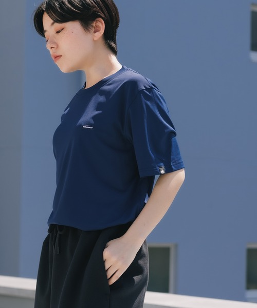 Mammut(マムート)の「MAMMUT/マムート Essential T-Shirt AF Men ワンポイントロゴ Tシャツ(Tシャツ/カットソー・メンズ・ブラック系2/ネイビー/ブラック系1/ホワイト/ネイビー系2・XL/L/M)」の13枚目の写真