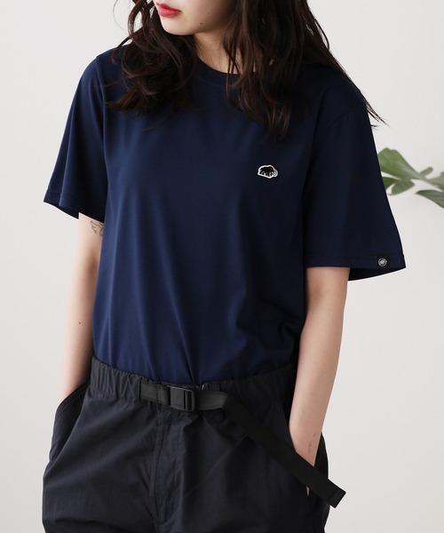 Mammut(マムート)の「MAMMUT/マムート Essential T-Shirt AF Men ワンポイントロゴ Tシャツ(Tシャツ/カットソー・メンズ・ブラック系2/ネイビー/ブラック系1/ホワイト/ネイビー系2・XL/L/M)」の22枚目の写真