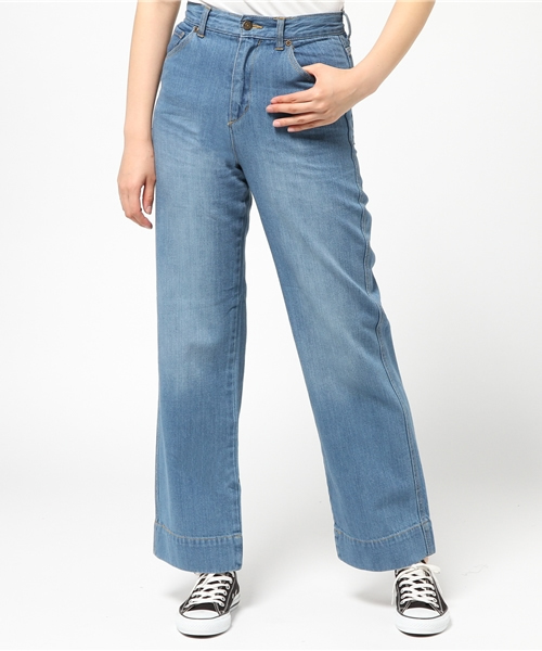 Chico（チコ）の「バギーパンツ（デニムパンツ・レディース・ブルー/ネイビー・MEDIUM/SMALL）」の3枚目の写真