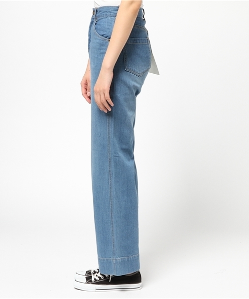 Chico（チコ）の「バギーパンツ（デニムパンツ・レディース・ブルー/ネイビー・MEDIUM/SMALL）」の5枚目の写真