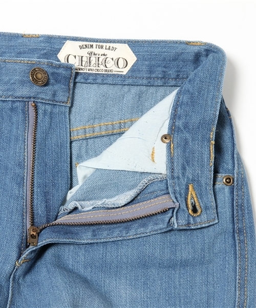 Chico（チコ）の「バギーパンツ（デニムパンツ・レディース・ブルー/ネイビー・MEDIUM/SMALL）」の11枚目の写真