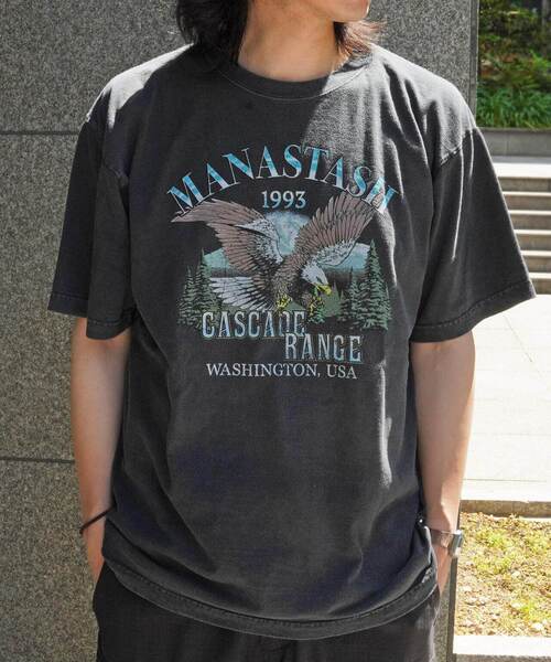 tシャツ GOOD ROCK SPEED×MANASTASH(グッドロックスピード×マナスタッシュ)　別注 レコードコラボTシャツ「メンズ・ウィメンズ GOOD ROCK SPEED×MANASTASH(グッドロックスピード)別注NIRVANA
