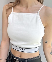 WHO'S WHO gallery | 【SLOPPY/スロッピー】ラインゴムリブキャミ(キャミソール)