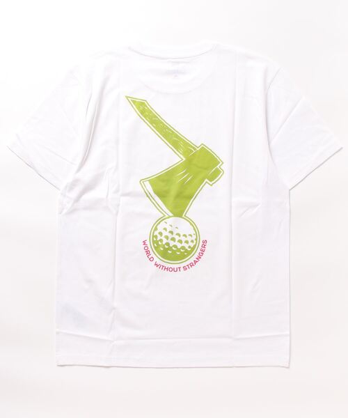 GIORDANO（ジョルダーノ）の「[ GIORDANO ] GOLFDOORグラフィックTシャツ（Tシャツ/カットソー・レディース・ホワイト・LARGE/MEDIUM/X-LARGE）」の7枚目の写真